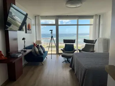 Appartement à Quiberon, Studio refait à neuf 35m² à Quiberon avec WIFI, Parking et loggia vue mer - L882990