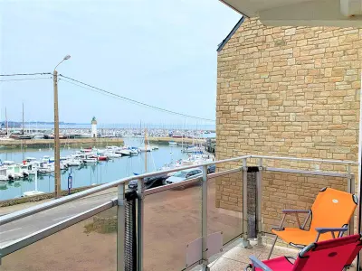 Appartement à Quiberon, Studio cosy à Quiberon avec balcon, parking et animaux acceptés - L882994