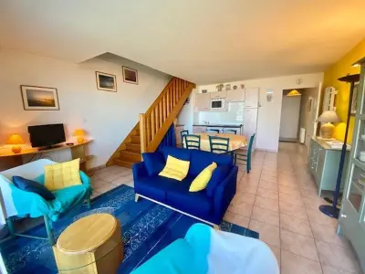 Appartement à Quiberon, Triplex élégant de 73m² pour 6 pers à Quiberon avec vue sur la mer - L883008