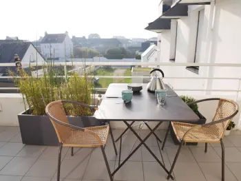 Wohnung in Étel,Étel - Appartement 2 pièces 44m² avec terrasse, wifi et parking - 3 étoiles FR-1-479-32 N°883037