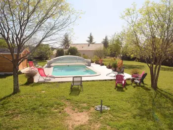 Maison à Orgnac l'Aven,Villa à Orgnac-l'Aven avec piscine chauffée, 6 pers, jardin clôturé, animaux admis FR-1-382-127 N°831489