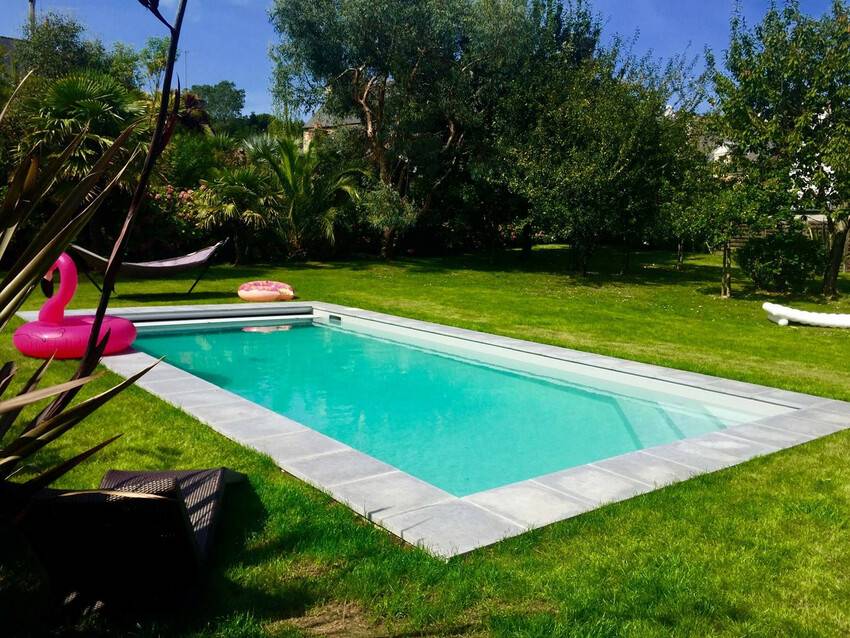 Superbe maison 4* pour 8 pers avec piscine sur le port de PERROS-GUIREC, Location Huisje in Perros Guirec - Foto 16 / 19