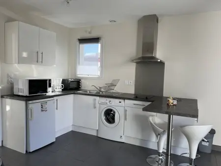 Appartement T1 bis à Cambo, proche thermes et centre, RDC, terrasse, parking, internet, animal toléré - Photo 3