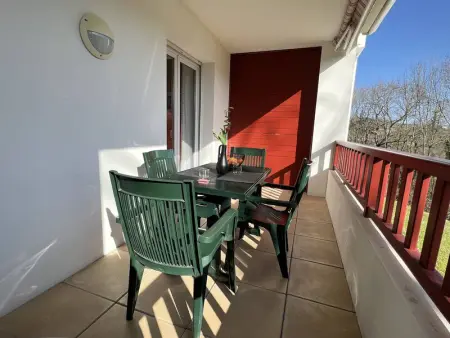 Charmant T2 à Cambo-les-Bains : Terrasse, Parking, Internet - Photo 13