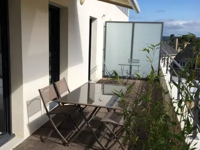 Appartement à Perros Guirec, Appartement 3* rénové avec terrasse et parking, au centre de Perros-Guirec, 5 personnes - L883226