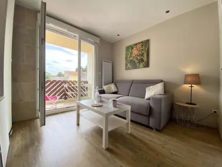 Studio moderne avec balcon sud, parking privé, près avenue De Gaulle - 2 couchages à La Baule - Photo 3