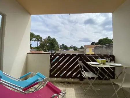 Studio moderne avec balcon sud, parking privé, près avenue De Gaulle - 2 couchages à La Baule - Photo 10