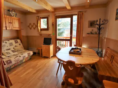 Appartement à Arêches Beaufort, Appartement fonctionnel 4-6 pers avec piscine, TV, lave-vaisselle et balcon à Arêches-Beaufort - N°883273