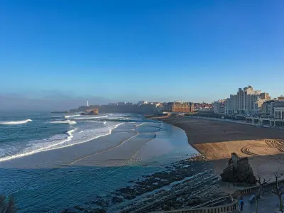 Appartement à Biarritz, Studio cosy à Biarritz avec vue sur l'océan, 2e étage, ascenseur - L883299
