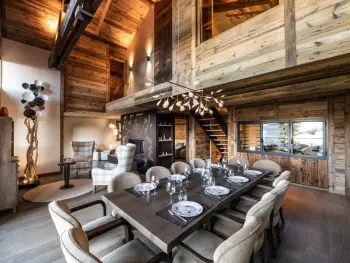 Chalet in Montvalezan La Rosière,Chalet luxe 5* pour 14 pers. à La Rosière avec hammam FR-1-398-622 N°831549