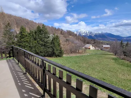 Appartement spacieux, 6 pers, 2 ch, balcon, Saint-Michel-de-Chaillol - Photo 10