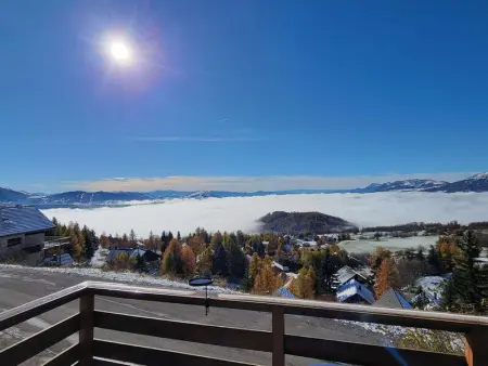 Chalet cosy 9 pers. avec balcon Sud, poêle à bois, Wi-Fi, proche pistes - Saint-Michel-de-Chaillol - Photo 2
