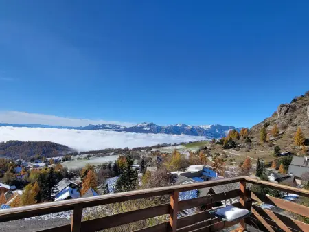 Chalet cosy 9 pers. avec balcon Sud, poêle à bois, Wi-Fi, proche pistes - Saint-Michel-de-Chaillol - Photo 17