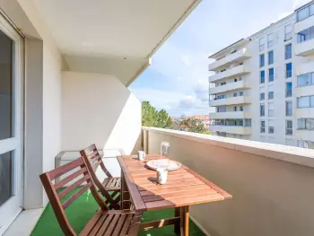 Apartamento en Biarritz,Studio moderne 2* avec balcon, parking, Wi-Fi - Quartier Larochefoucauld à Biarritz FR-1-3-487 N°883369