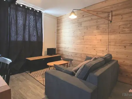 Studio cabine 4/5 pers, balcon expo sud, TV, cuisine équipée, casier à ski - Photo 5