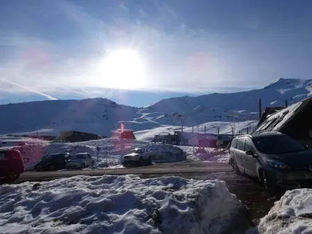 Studio cabine 6 pers. avec balcon exposition Sud, salon avec LCD et DVD, cuisine équipée, casier à ski - Photo 14
