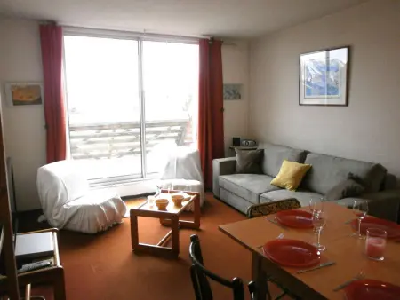 Studio cabine 6 pers, balcon, parking, cuisine équipée - Photo 1