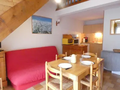 Appartement à Saint Lary Soulan, Duplex 6 personnes avec balcon, Saint-Lary-Soulan, près des pistes, parking et casier à ski - L883480