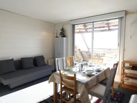 Studio cabine 6 pers. avec balcon, exposé sud, Club Engaly II - Photo 1