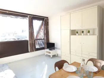 Wohnung in Piau Engaly,Studio 4 pers avec balcon, Piau-Engaly - Sud, TV, Lave-vaisselle, Lave-linge, Casier à skis FR-1-457-258 N°978824