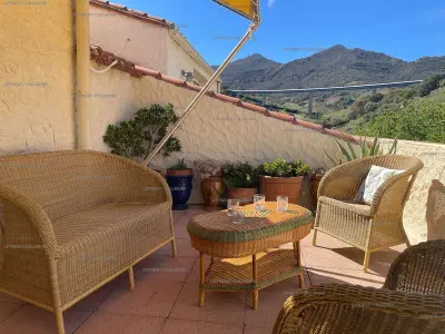 Appartement à Collioure, Appartement F2 bis avec Grande Terrasse, Parking, Climatisation, Animaux Acceptés - Collioure - L883525