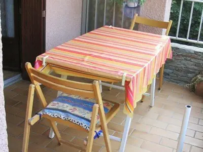 Appartement à Collioure, Studio sympa avec terrasse, proche plage et centre, parking privé, clim, 1 étoile - L883528