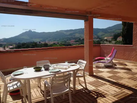 Appartement à Collioure, Appartement F2 climatisé avec parking à 700m de la plage - L883551