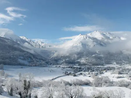 À Vielle Aure, T2 4 pers, piscine couverte, terrasse, garage, proche télécabine et thermes - Photo 12