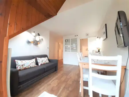 Charmant T2 Sud avec Bow-Window, TV, Kitchenette Équipée, Muscu, Sauna, Jacuzzi—Proche St-Lary Soulan - Photo 4