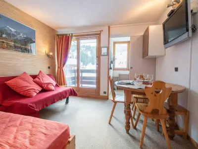 Appartement à Les Avanchers Valmorel, Appartement cosy 4 pers, Animaux acceptés, Parking dispo - L883680