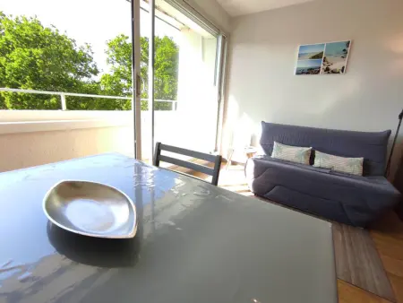 Appartement rénové, calme 300m plage, avec parking et balcon – Beg Meil, Fouesnant - Photo 12