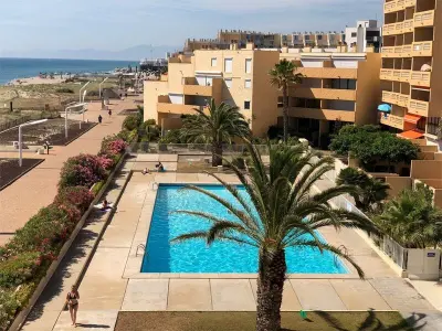 Appartement à Le Barcarès, Grand T3 à 100m des commerces, plage et piscine, 6 couchages, parking facile - L883697