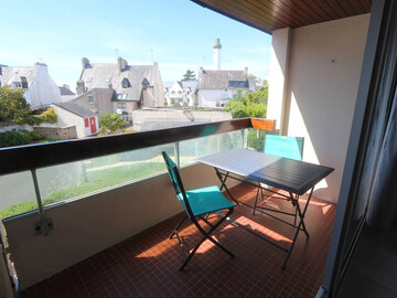 Location Appartement à Bénodet,Bénodet, joli appartement 2* avec balcon, plage et commerces à pied ! FR-1-481-64 N°883701