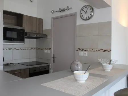 Appartement 2P, 4 couchages, climatisé avec parking à Villeneuve-Loubet Plage - Photo 6