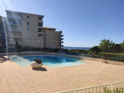 Wohnung in Juan les Pins,Appartement 2 pièces avec terrasse, piscine, parking à 5 min de la plage - 4 couchages FR-1-252-158 N°883818