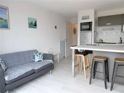 Appartement à Sarzeau, Appartement T2 cosy avec terrasse, parking & WIFI, à 500m de la plage - Sarzeau - L883883