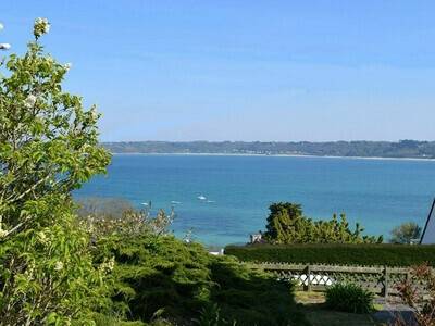 Jolie maison VUE MER en granit rose dans un quartier calme de PERROS-GUIREC, Maison 8 personnes à Perros Guirec FR-1-368-246