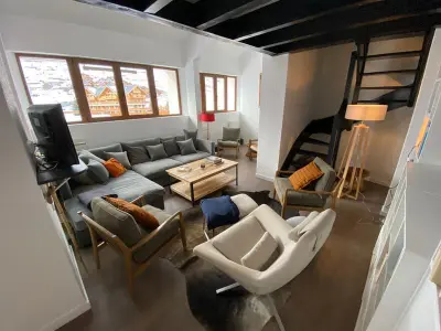 Appartement à Les Deux Alpes, Grand duplex rénové - 10 pers, 4 ch, 3 sdb, 80m2 terrasse - L883903