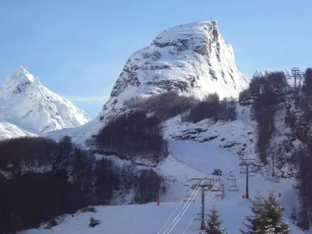 Studio 6 couchages au pied des pistes à Gourette - Photo 10