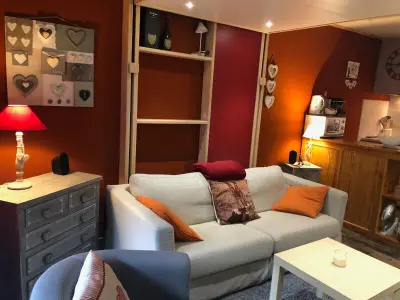 Appartement à Pra Loup, Charmant studio à Pra Loup 1600, proche des pistes avec balcon et wifi - L883974