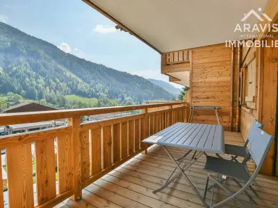 Appartement à Le Grand Bornand, Luxueux appartement 6 pers avec balcon, parking et casier à ski - L842138