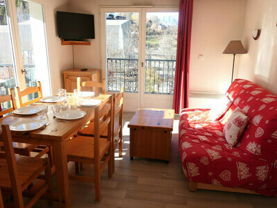 Appartement 2 pièces cabine pour 5/6 personnes situé au pied des télécabines, Appartement 6 personnes à Saint Gervais les Bains FR-1-576-49