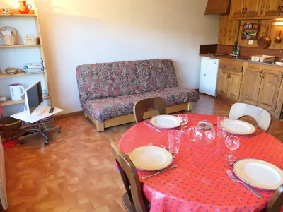 Appartement à Saint Gervais les Bains, Studio cosy pour 4 pers avec parking près des pistes - L884051