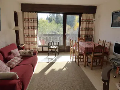 Appartement à Combloux, Appartement 3 pièces avec balcon et vue Mont-Blanc, proche pistes, parking - L884066