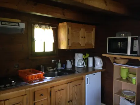 Chalet authentique de 35 m² à Demi-Quartier pour 4 personnes avec parking et WIFI - Photo 1