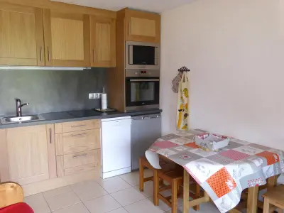 Appartement à Combloux, Studio cosy pour 4 avec terrasse et garage, face téléski du Bouchet à Combloux - L884068