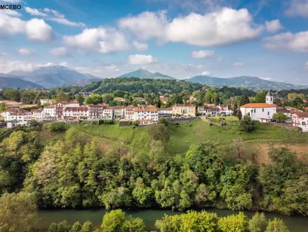Charmant T1 bis à Cambo-les-Bains avec terrasse, proche des thermes, pour 2 personnes - Photo 12