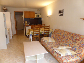 Location Appartement à Les Houches,Studio cabine pour 4 personnes situé à proximité des télécabines FR-1-579-22 N°884097