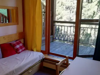 Appartement à Les Arcs 1800, Duplex cosy pour 5 pers à Arc 1800, balcon, skis aux pieds, proche remontées mécaniques - L884142