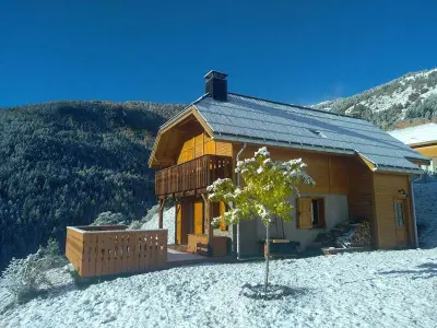 Chalet à Pra Loup, Chalet de Standing à Louer avec 4 Chambres pour 12 Personnes à Pra Loup 1500 - L831758